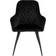 House Nordic Harbo Velvet Black Kitchen Chair 87cm 2pcs