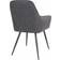 House Nordic Harbo PU Dark Grey Kitchen Chair 87cm 2pcs