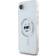 Karl Lagerfeld iPhone 16e Mobilskal Magsafe Metal Choupette Head Vit