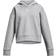 Under Armour Sweatshirt Med Huva UA Rival Fleece Crop Hoodie - GRY