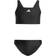 adidas 3-Stripes V-Back Kids Bikini - Black/White