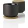Stelton Theo Med Coaster 0.2 L Sort Krus 20cl