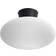 Belid Bullo XL Plafond Ø38 cm Svart Takplafond
