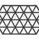 Zone Denmark Triangles Black Trivet