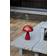 Hübsch Mush Portable Red Table Lamp