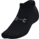 Under Armour Unisex Essential No Show Socks 6-pack - Black/Dark Grey