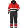 Fristads Kansas High Vis Airtech Class 3 8015 GTT Winter Coverall - High vis Red/Black