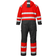Fristads Kansas High Vis Airtech Class 3 8015 GTT Winter Coverall - High vis Red/Black