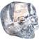 Kosta Boda Still Life Skull Clear Scented Candle 1000g