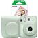 Fujifilm Instax Mini 12 Green with Case and Photo Paper 20 Sheets