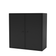 Montana Furniture Cover Black Storage Cabinet 69.6x69.6cm