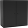 Montana Furniture Cover Black Storage Cabinet 69.6x69.6cm