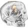 Kosta Boda Still Life Skull Silver Scented Candle 1000g
