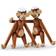 Kay Bojesen Student Cap White/Red Figurine