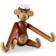 Kay Bojesen Student Cap White/Red Figurine