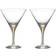 Orrefors Intermezzo Martiniglas guld 25cl 2-pack Cocktailglas 25cl 2st