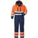 Fristads Kansas High Vis Airtech Class 3 8015 GTT Winter Coverall - High vis Orange/Navy