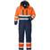Fristads Kansas High Vis Airtech Class 3 8015 GTT Winter Coverall - High vis Orange/Navy