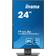 Iiyama ProLite XUB2495WSU-B7 24 Inch IPS LED Screen