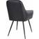 House Nordic Harbo PU Black Kitchen Chair 87cm 2pcs