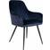 House Nordic Harbo Velvet Blue Kitchen Chair 87cm 2pcs