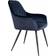 House Nordic Harbo Velvet Blue Kitchen Chair 87cm 2pcs