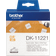 Brother DK-11221 Label Roll 23mmx23mm Black on White