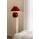 Globen Lighting Iris 35 Burgundy Table Lamp