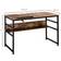 Homcom Tiltable Rustic Brown/Black Writing Desk 60x120cm