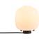 Hay Buoy Ø20 cm Opal Glass-Soft Black Bordslampa