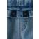 H&M Vid Byxa Med Denimlook - Ljus Denimblå