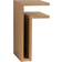 Maze Interior F Right Oak Wall Shelf 21cm