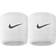 Nike Swoosh Wristband 2-pack - White/Black