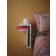 Maze Interior F Left White Wall Shelf 21cm