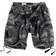 Surplus Airborne Vintage Shorts - Black Camouflage