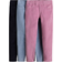 H&M 3-Pack Manchesterjeggings - Marinblå/Ljusblå/Gammelrosa