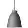 Fritz Hansen Caravaggio P2 Matt Grey Pendant Lamp ∅ 25.8cm