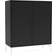 Montana Furniture Cover Black Storage Cabinet 70x70cm