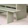 ferm LIVING Rink 35 x 140 cm Tea Green Bänk