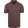 Lyle & Scott Polo Plain Espresso Cotton Blend Polo Shirt Brown