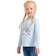 Lindex Top Ls Unicorn Face - Blue