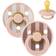 Bibs Studio Colour 2 pk Block Latex str. 2 Blush Mix