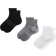Lululemon Power Stride Ankle Socks 3er-Pack - White/Heather Grey/Black