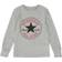 Converse Kid's Long Sleeve T-shirt Chuck Patch - Dark Grey Heather (866243-042)
