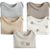 H&M Baby Långärmad Body 5-Pack - Beige/Hello