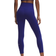 Lululemon Wunder Train Crop Leggings With Bund - Deep Sea Blue