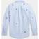 Polo Ralph Lauren Polo Kids Logo embroidered cotton Oxford shirt blue