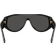 Dolce & Gabbana Uld Solbriller Acetat Sort 57 MM Sort