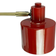 Dyberg Larsen Ocean Dark Red/Brass Wall light
