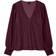 Vero Moda Blus VMBECCA - Vinröd